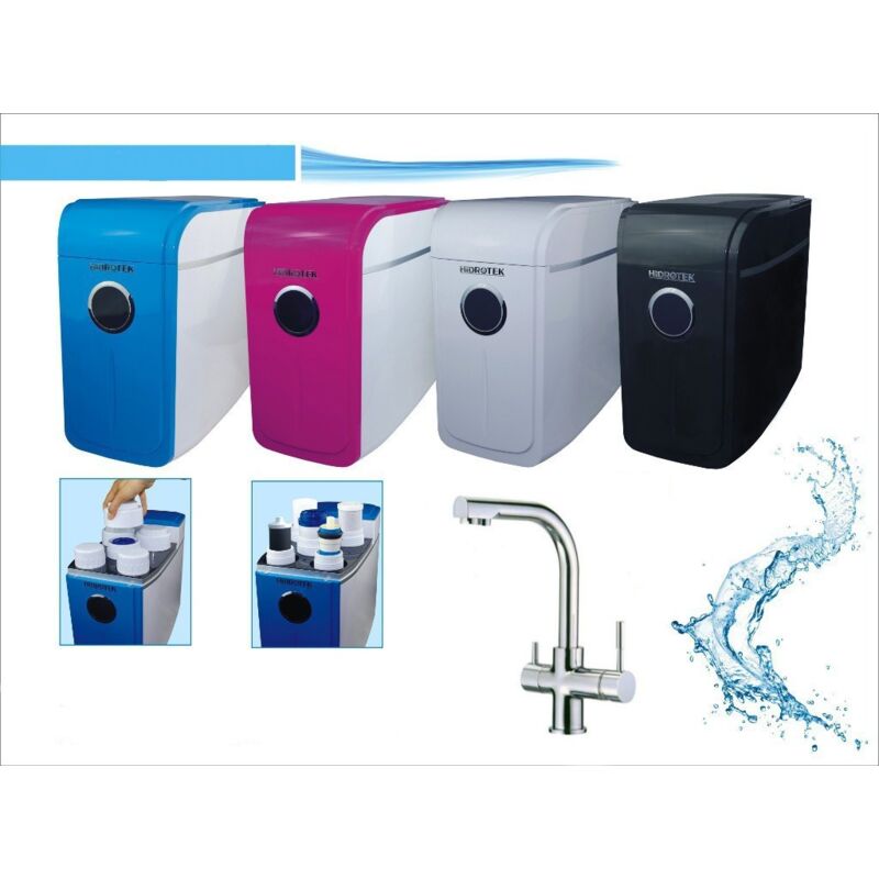 foto del prodotto osmosi inversa compatta nt03 blue piu rubinetto a 3 vie