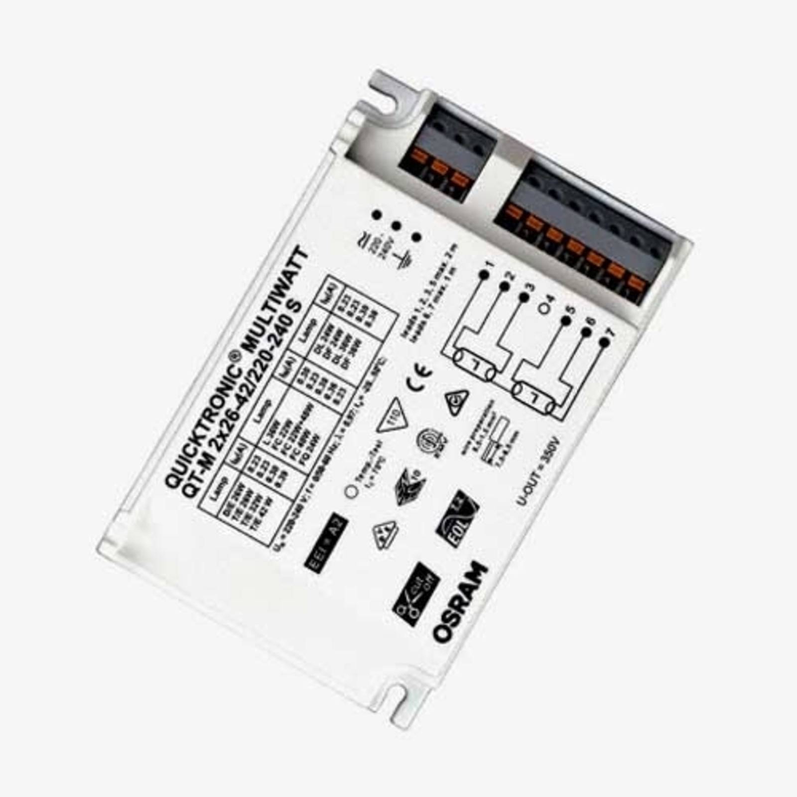 foto del prodotto osram alimentatore elettronico qt m 2x26 42 w
