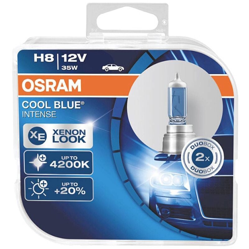 foto del prodotto osram automotive 64212cbn hcb lampadina alogena cool blue intense h8 35 w 12 v