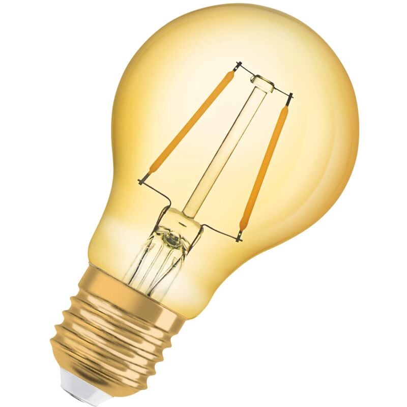 foto del prodotto osram goccia lampadina led, 2.5 w equivalenti 22 w, attacco e27, luce calda 2400k, confezione da 1 pezzo