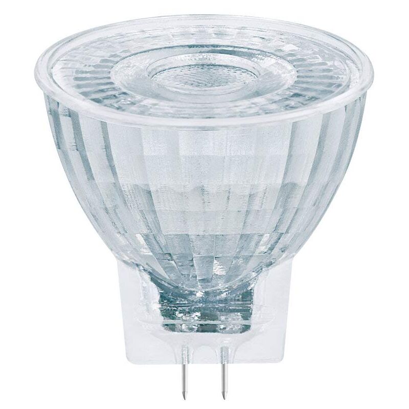 foto del prodotto osram lampada con riflettore mr11 led con attacco gu4, bianco caldo 2700k , 4.20 w, sostituzione per lampada con riflettore da 35 w, led star mr11