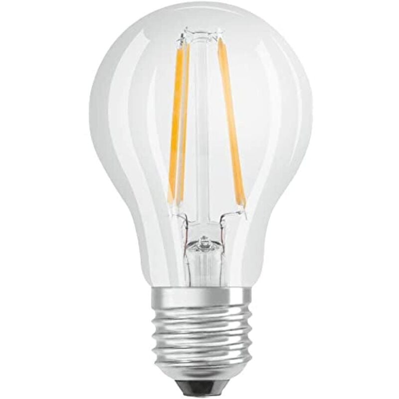 foto del prodotto osram lampada led a filamento, attacco e27, luce diurna bianco 6500k, 7 w, forma classica