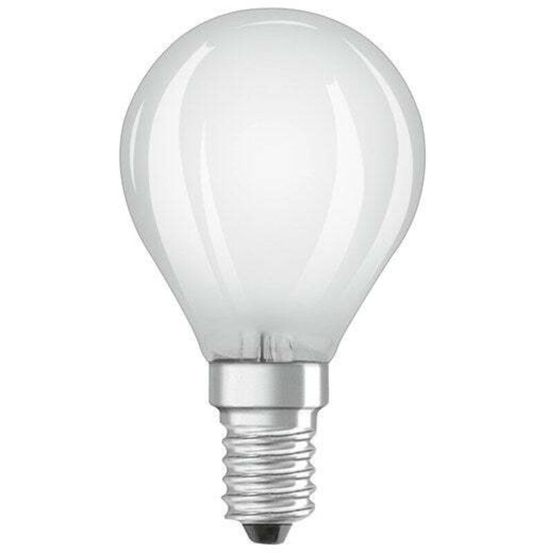 foto del prodotto osram - lampada led dimmerabile superstar con resa cromatica particolarmente elevata cri90 , e14-base vetro smerigliato ,bianco freddo 4000k , 470