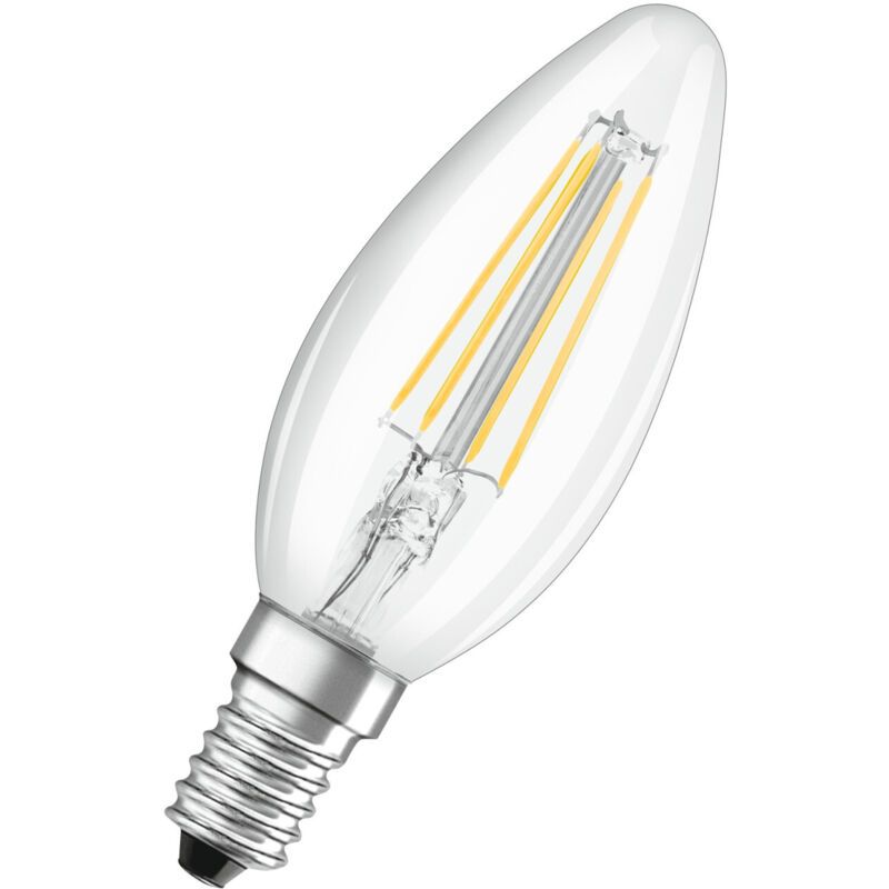 foto del prodotto osram - lampada led - e14 - bianco caldo - 2700 k - 6 w - sostituisce lampade ad incandescenza 60w - led retrofit classic b