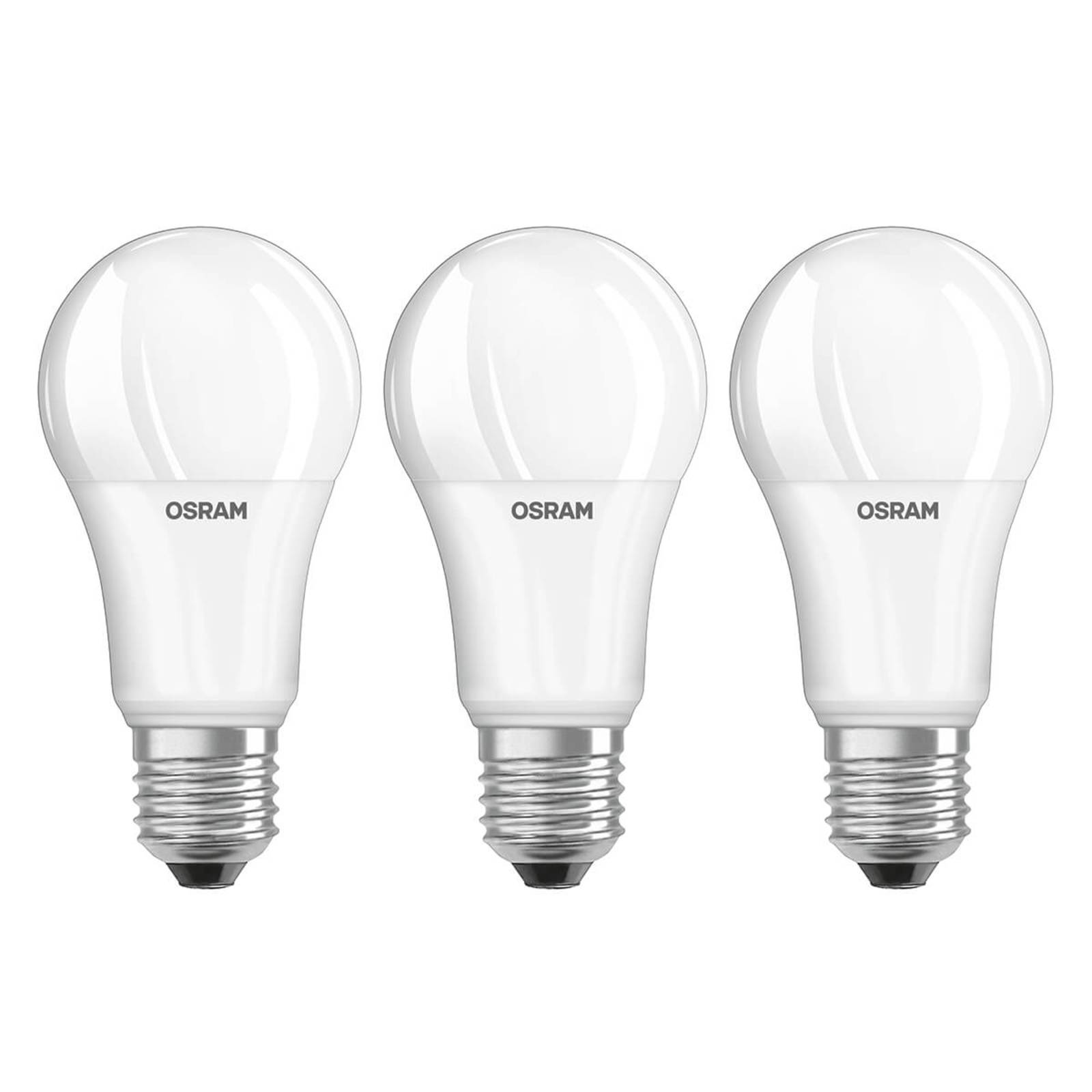 foto del prodotto osram lampadina led e27 13w, bianco neutro, set 3x