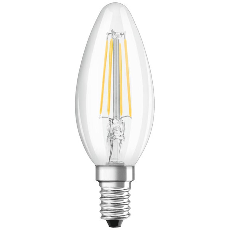 foto del prodotto osram led bulb filament classic e14 5,9w ac220 240v b60 470lm 2700k bianco caldo