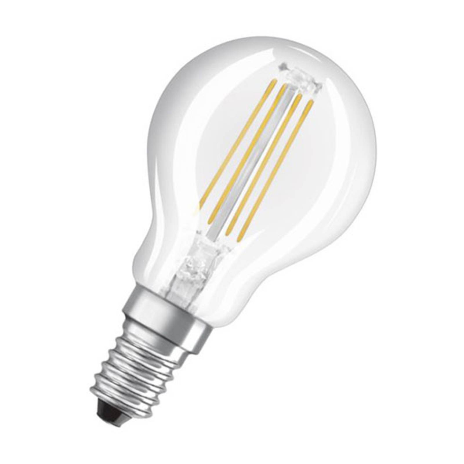 foto del prodotto osram led e14 classic p 5,5w 2.700k trasparente