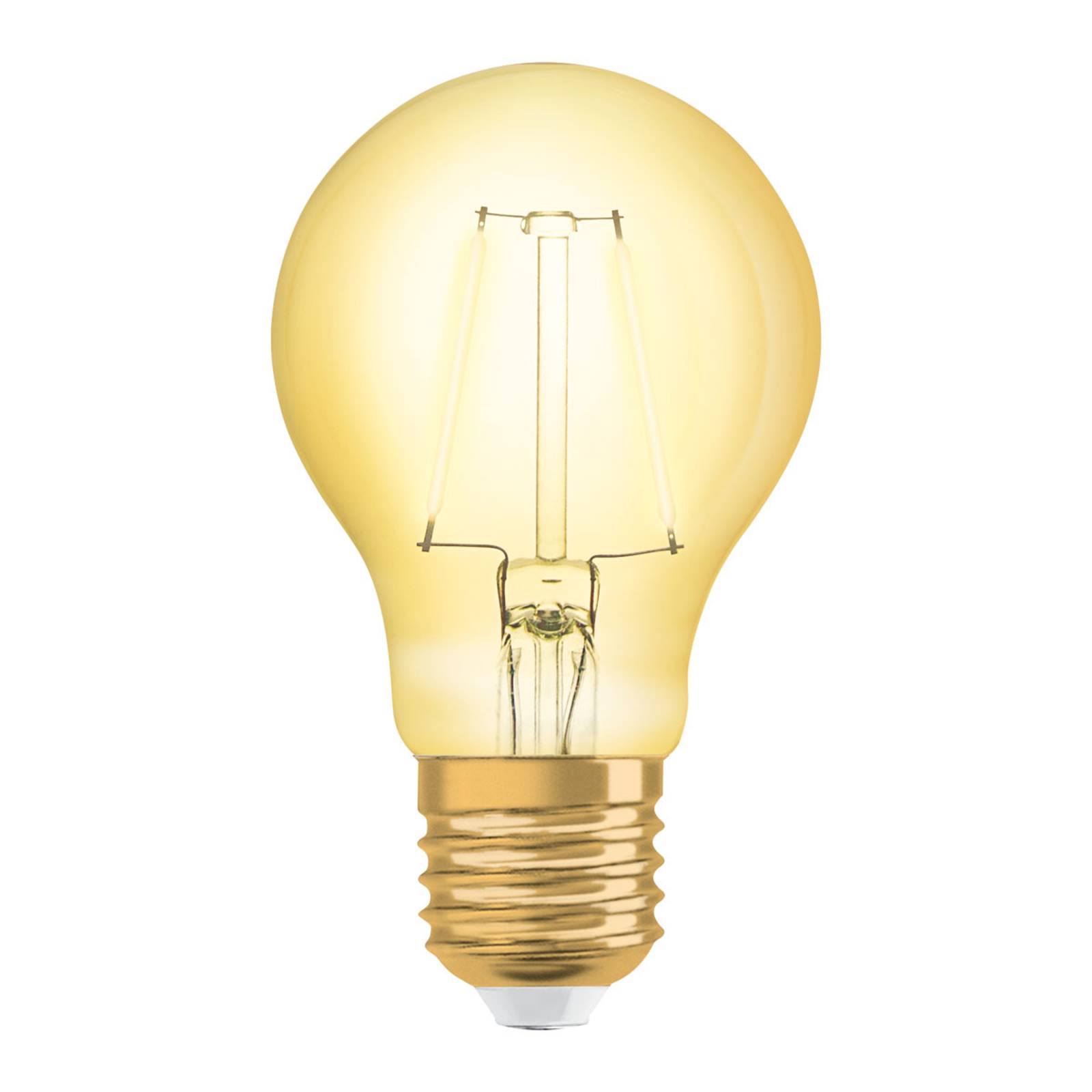 foto del prodotto osram led e27 2,5w 1906 classica 2.400k oro