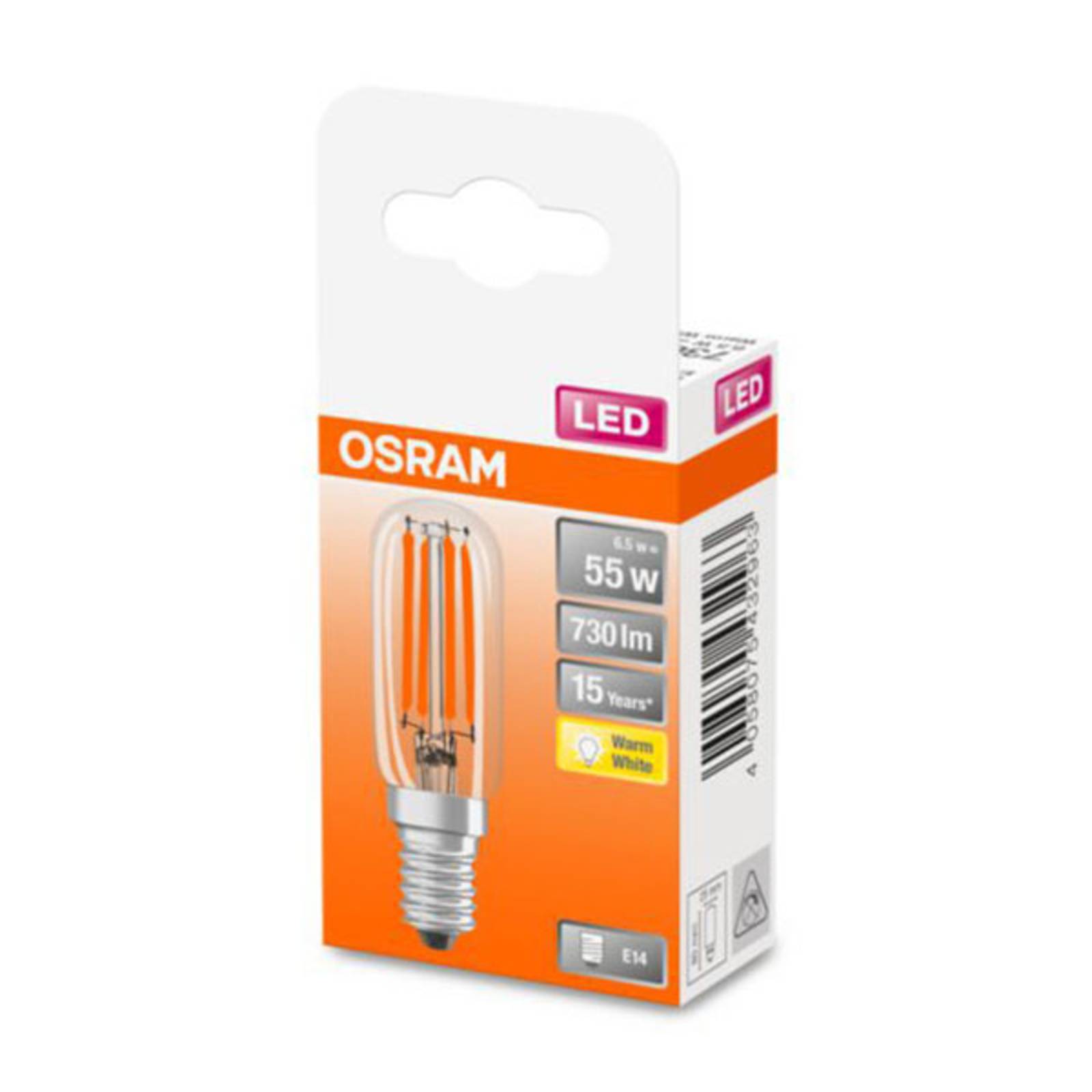 foto del prodotto osram led special t26 e14 6,5w 827 filamenti