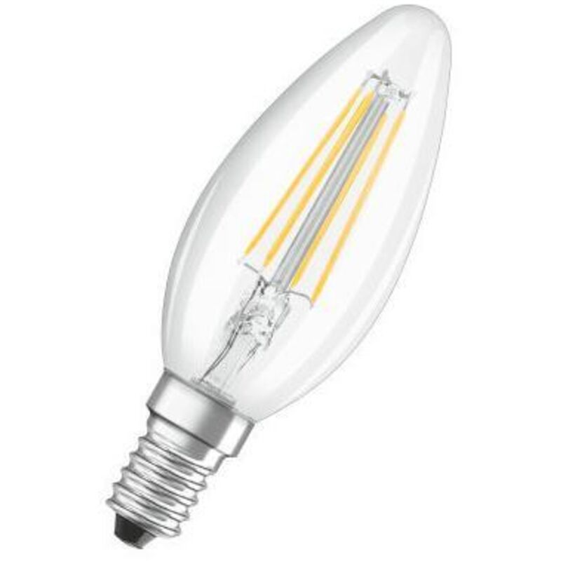 foto del prodotto osram retrofit classic b lampada led bianco caldo 2700 k 4 w e14
