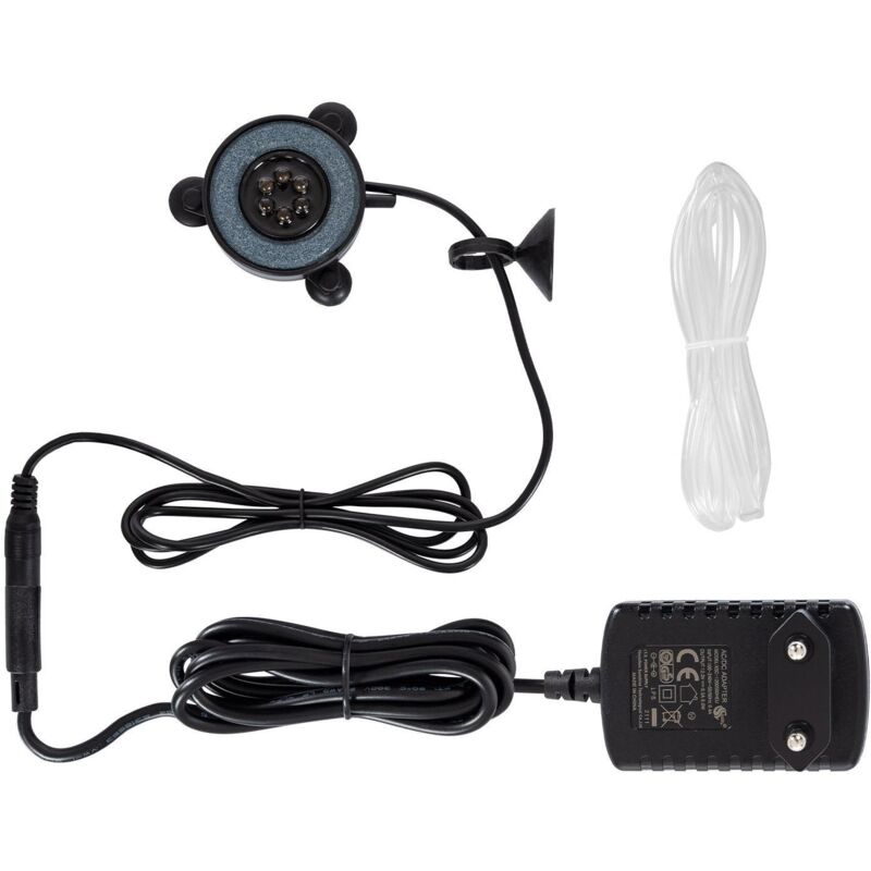 foto del prodotto ossigenatore acquario con luce led rgbw 1w ip68 1 w