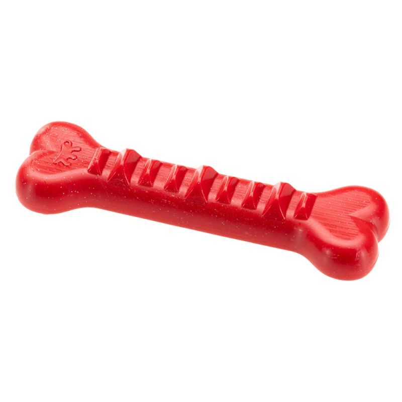 foto del prodotto osso gioco per cani smile bone large rosso ferplast