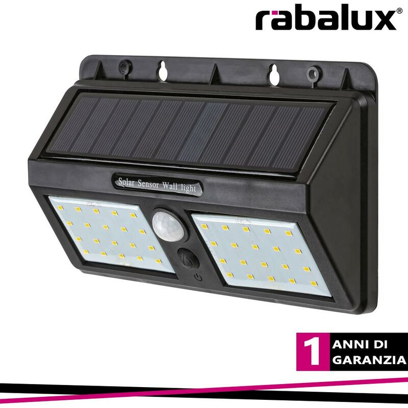 foto del prodotto ostrava, led outdoor solar 4000k 2,4w - luce naturale