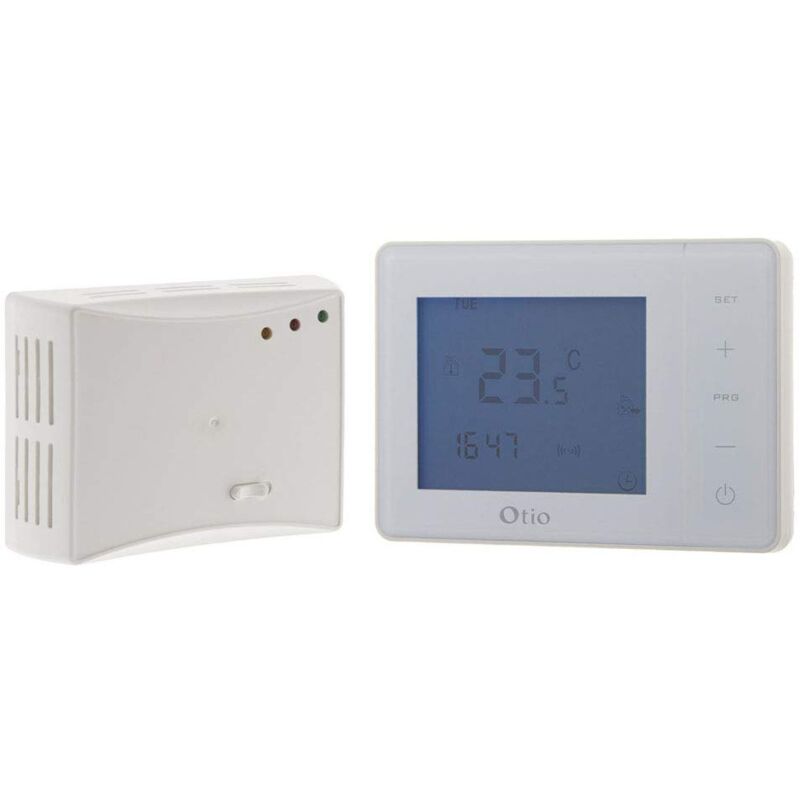 foto del prodotto otio termostato programmabile wireless bianco