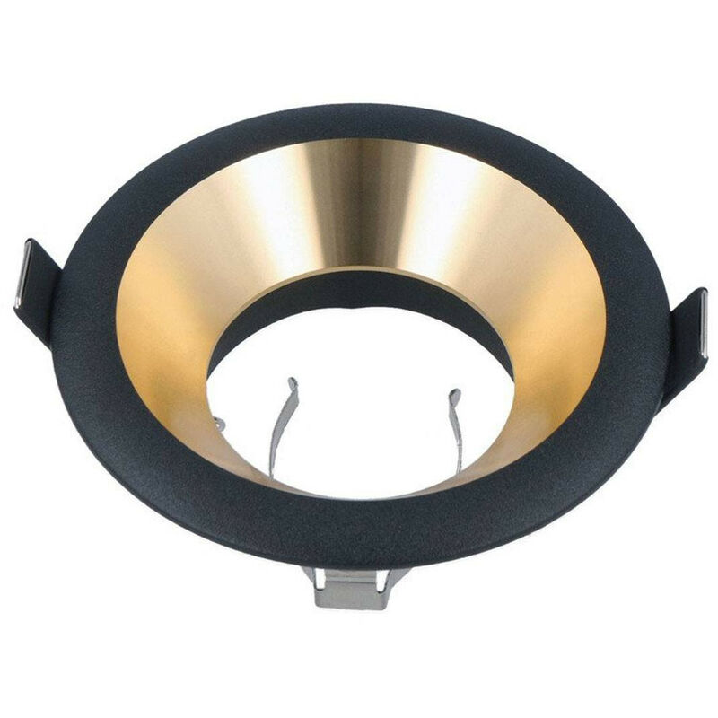foto del prodotto otlika spot in alluminio nero e oro ledline 241321