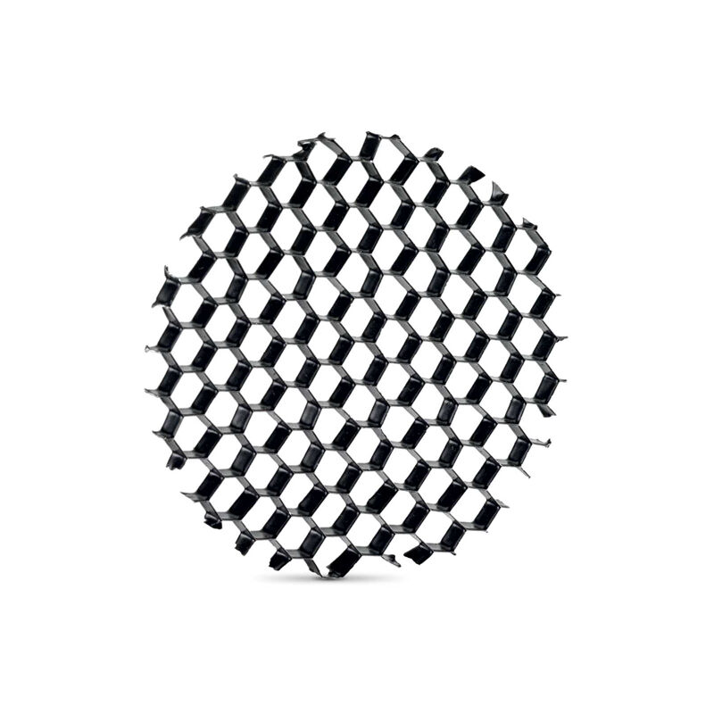 foto del prodotto ottica schermatura alveare ego metallo nero 2,5cm