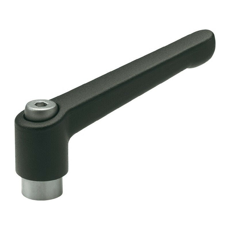 foto del prodotto otto ganter gmbh co.kg leva di serraggio regolabile gn 300.1 d1 m 12 mm l1 92 mm l2 thread interno mm