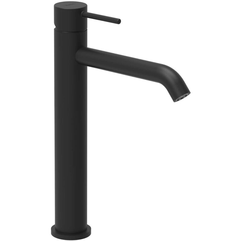 foto del prodotto oudee miscelatore per lavabo da appoggio, nero opaco 10115114 kielle