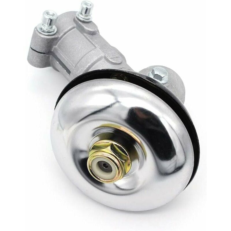foto del prodotto ousudela azionamento angolare universale da 26 mm per decespugliatori con testina riduttrice. compatibile con tosaerba e motoseghe. modello rotondo