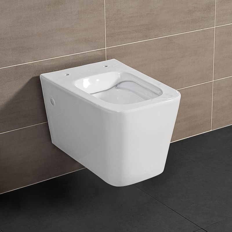 foto del prodotto ousudela wc sospeso rimless serie malaga bianco lucido in ceramica