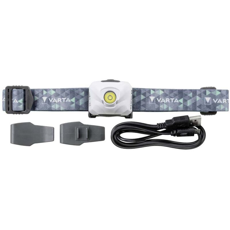 foto del prodotto outd.sp. ultralight h30r white led monocolore lampada frontale a batteria ricaricabile 100 lm 18631101401 varta