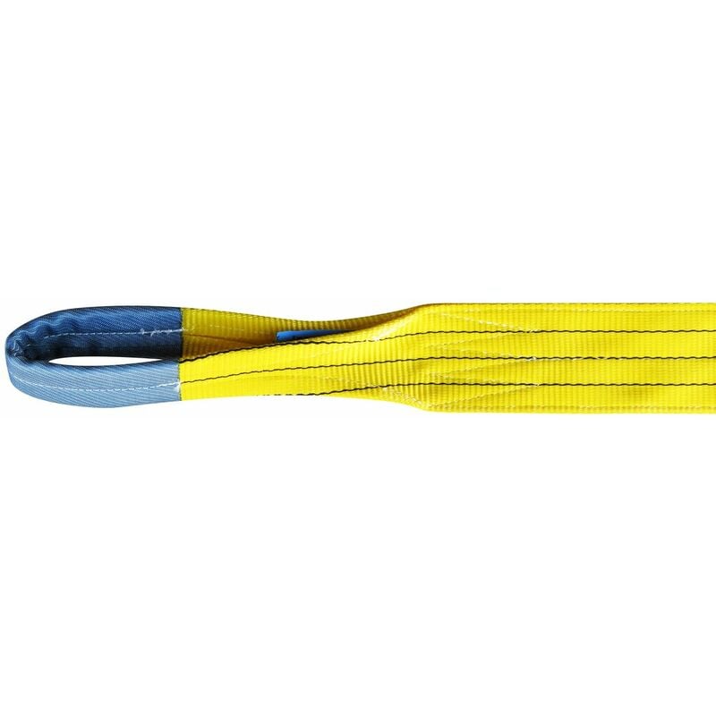 foto del prodotto outifrance imbracatura di sollevamento piatta a 2 strati con fibbia 1 ton purple 1 m