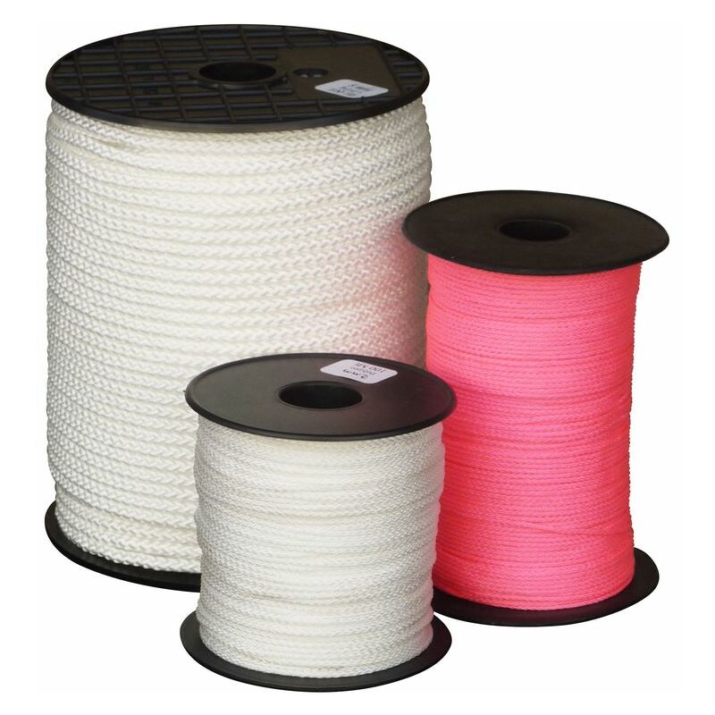 foto del prodotto outifrance treccia in polipropilene bianco 6 mm l100 m