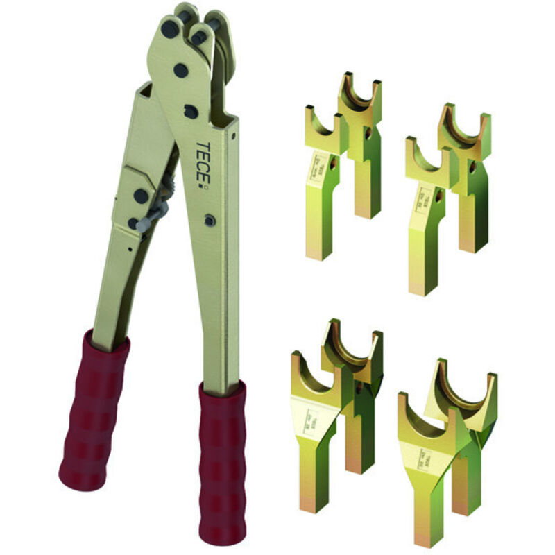 foto del prodotto outil de sertissage pour manchons pression tece flex, manuel,