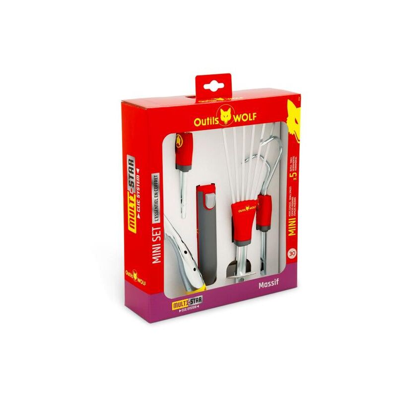 foto del prodotto outils wolf mini set balconi e terrazze multi star utensili wolf bt52