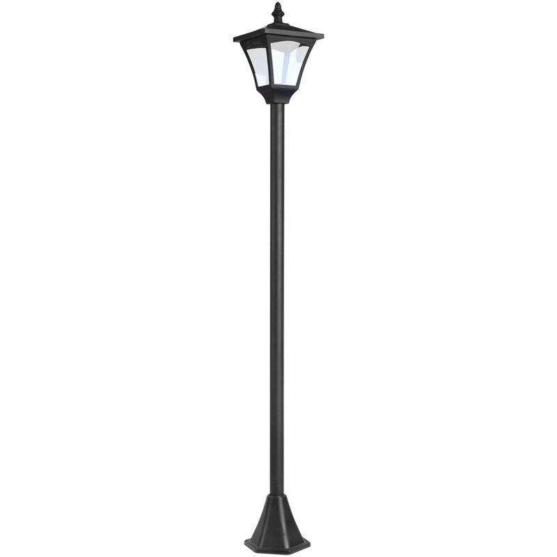 foto del prodotto outsunny lampione da giardino energia solare da esterno led automatica
