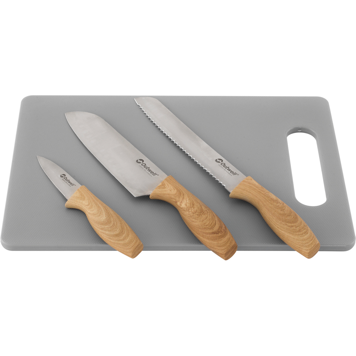 foto del prodotto outwell set di coltelli caldas con tagliere