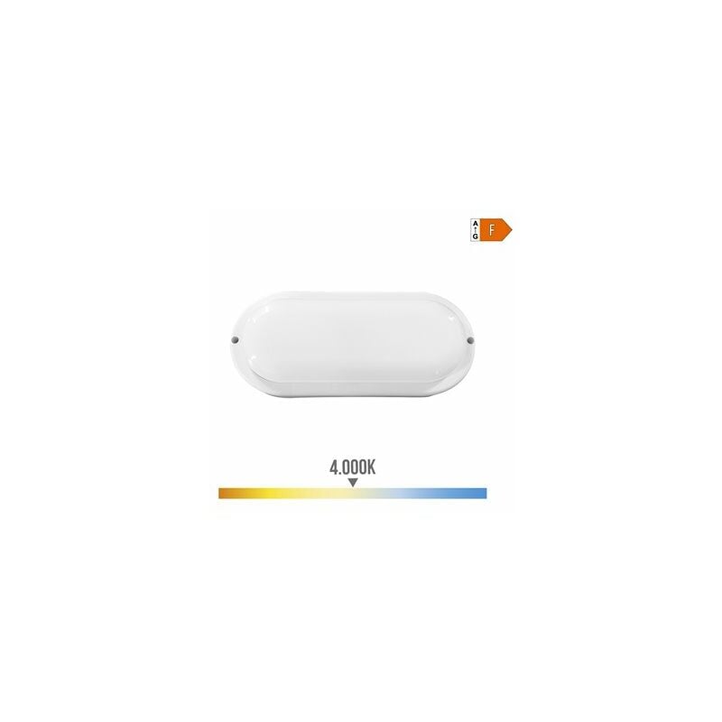 foto del prodotto oval light led 18w 1820lm 4.000k 23x4,5x10,2cm edm