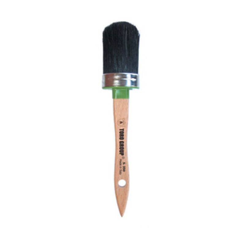 foto del prodotto ovalino setola nera serie 350 n.10. prezzo per 1 pezzo.