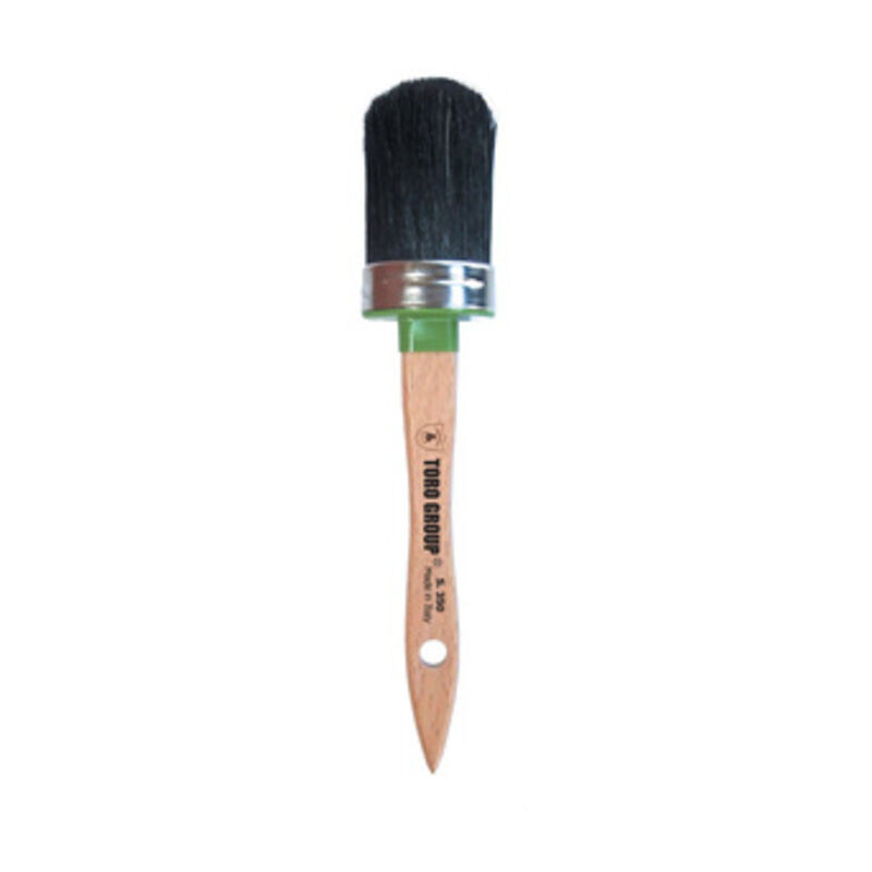 foto del prodotto ovalino setola nera serie 350 n.14. prezzo per 1 pezzo.