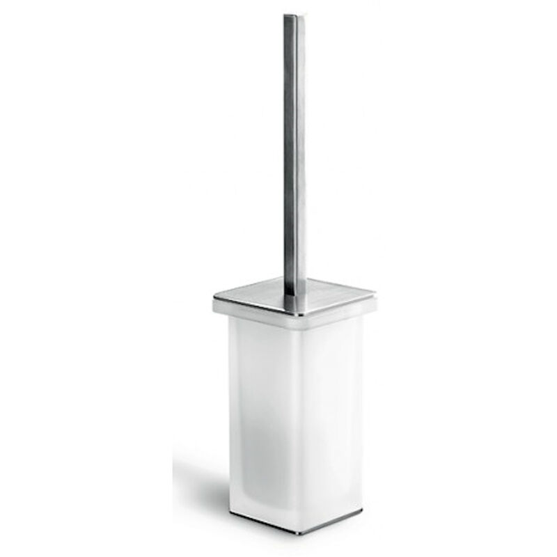 foto del prodotto over porta scopino appoggio cromato codice prod b70060ss van colombo design