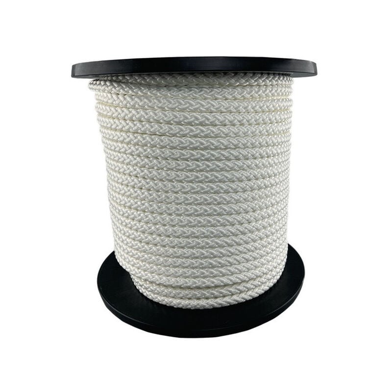 foto del prodotto overmann cordon roue corde d.3mm tresse pleine blanche