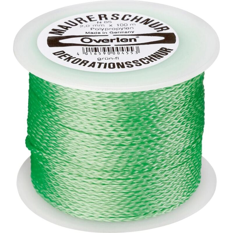 foto del prodotto overmann macon pp corde 2,0 millimetri 100m fluoressant verde