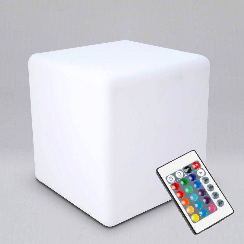foto del prodotto oviala cubo luminoso a led da 30 cm