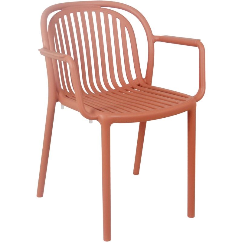 foto del prodotto oviala poltrona da giardino in terracotta