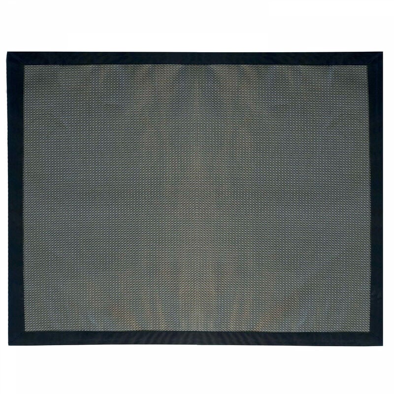 foto del prodotto oviala tappetino per barbecue e plancha in pvc nero 120 x 100 cm
