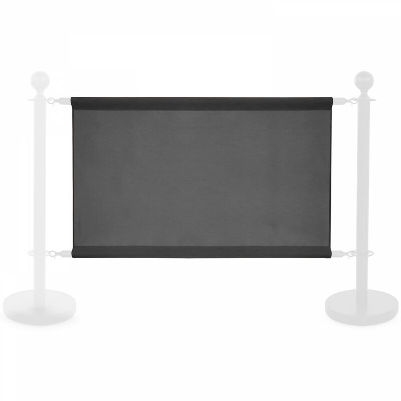 foto del prodotto oviala tela grigia per separatore di terrazza 100x69cm