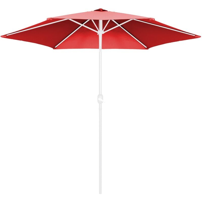 foto del prodotto oviala - tessuto per ombrellone rettangolare 3m rosso