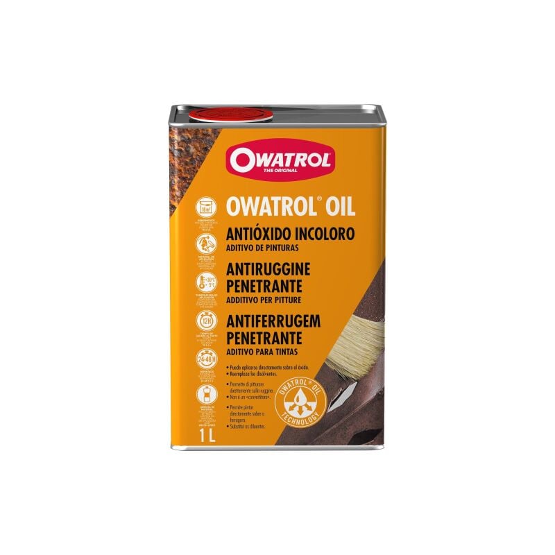 foto del prodotto owatrol oil additivo antiruggine multifunzionale vernice 1 lt