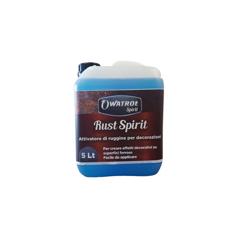 foto del prodotto owatrol rust spirit attivatore generatore ruggine decorazione 5 lt