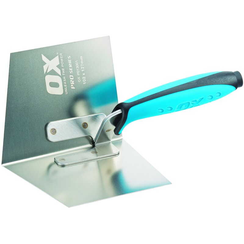 foto del prodotto ox pro dry wall internal corner trowel 102 x 127mm