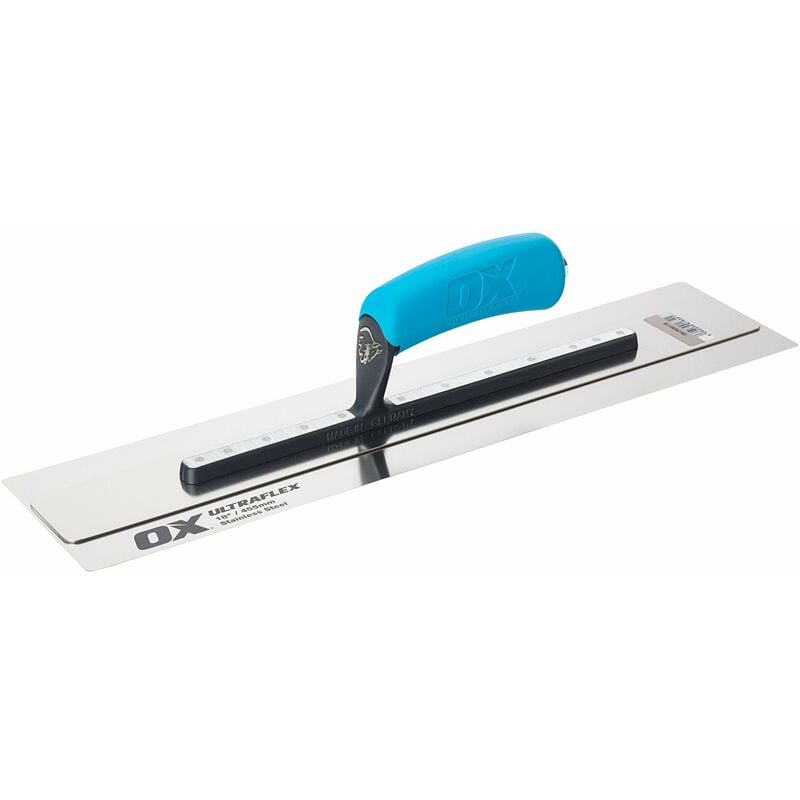 foto del prodotto ox pro ultraflex finishing trowel 18in 455 x 110 mm