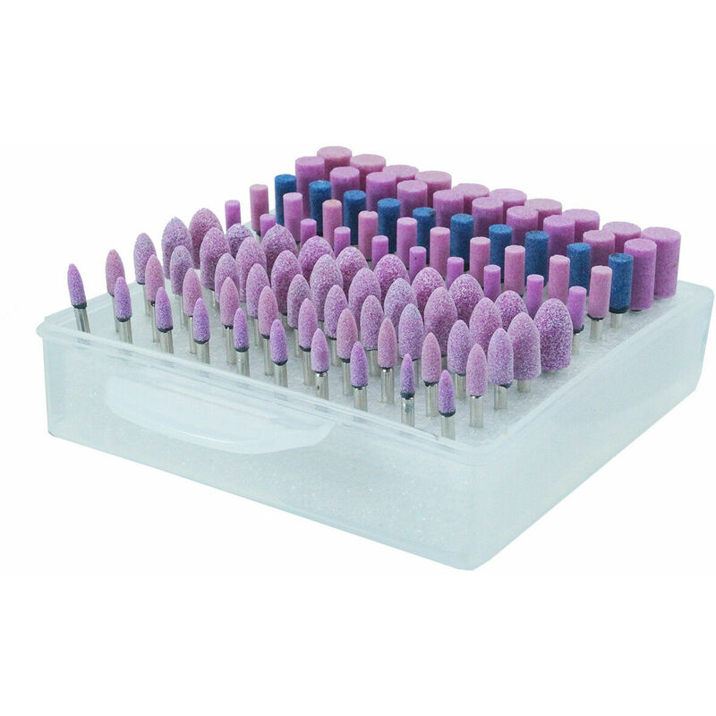 foto del prodotto ox set frese mole 100 pz per dremel vari modelli molette
