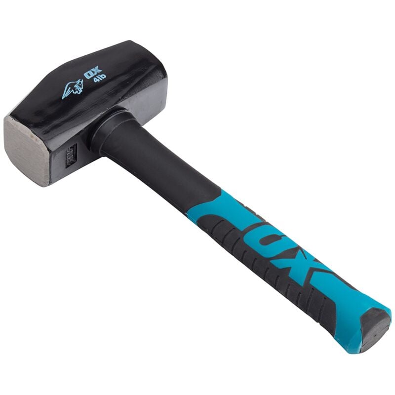 immagine 0 del prodotto ox tools ox ox t081304 commercio mazzetta manico in fibra di vetro, 1,8 kilogram, colore multicolore