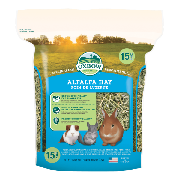 foto del prodotto oxbow alfalfa hay 425 gr mangime per conigli 1 ordine scegli lo sconto bzr5 bzr20 200 punti fedelt 