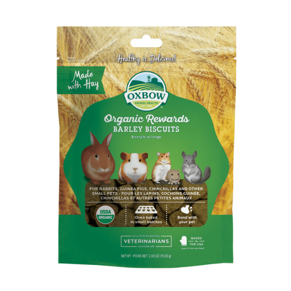 foto del prodotto oxbow barley biscuits biscotti d orzo biologici 70 gr 1 ordine scegli lo sconto bzr5 bzr20 200 punti fedelt 